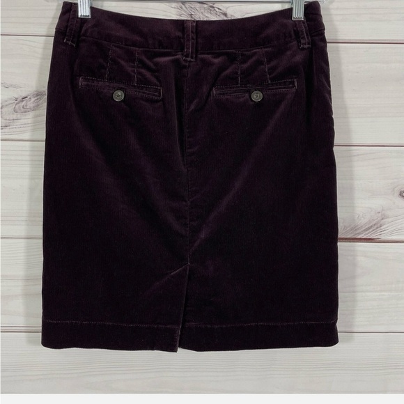 Eddie Bauer Rich Purple Pencil Skirt - Picture 4 of 8